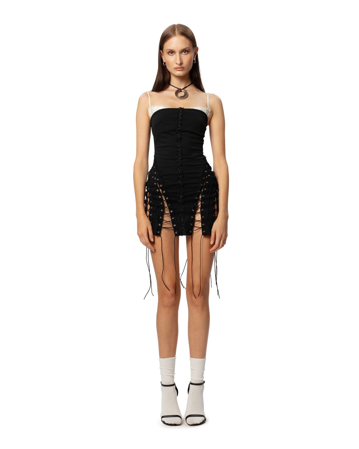 Sorry I'm Late Dress Black