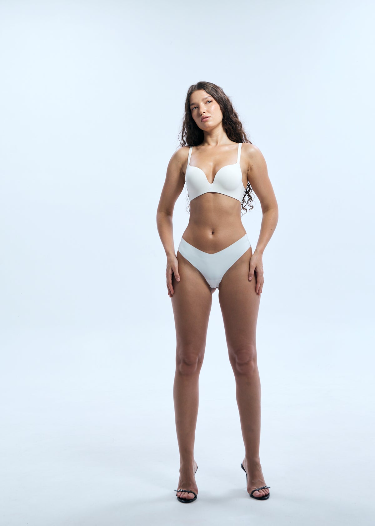 Second Skin Teardrop Push Up Bra Vanilla