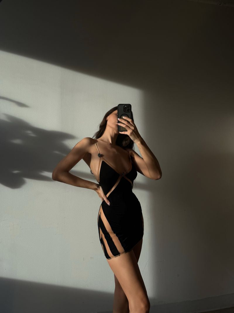 Angelina Dress Black