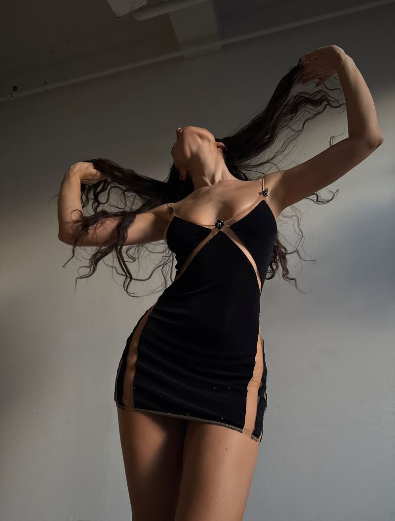 Angelina Dress Black