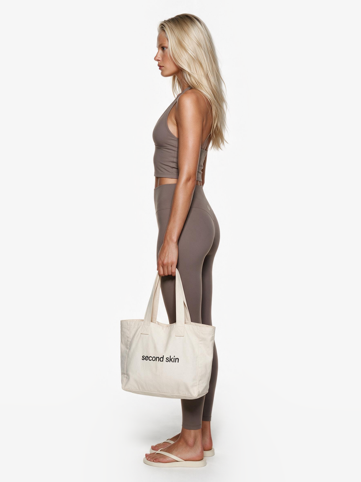 Second Skin Studio Halter Top Mushroom