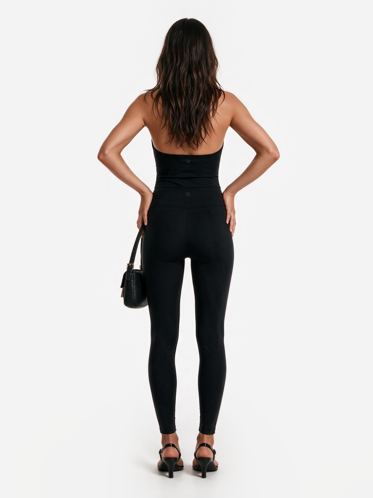 Second Skin Studio Halter Top Onyx