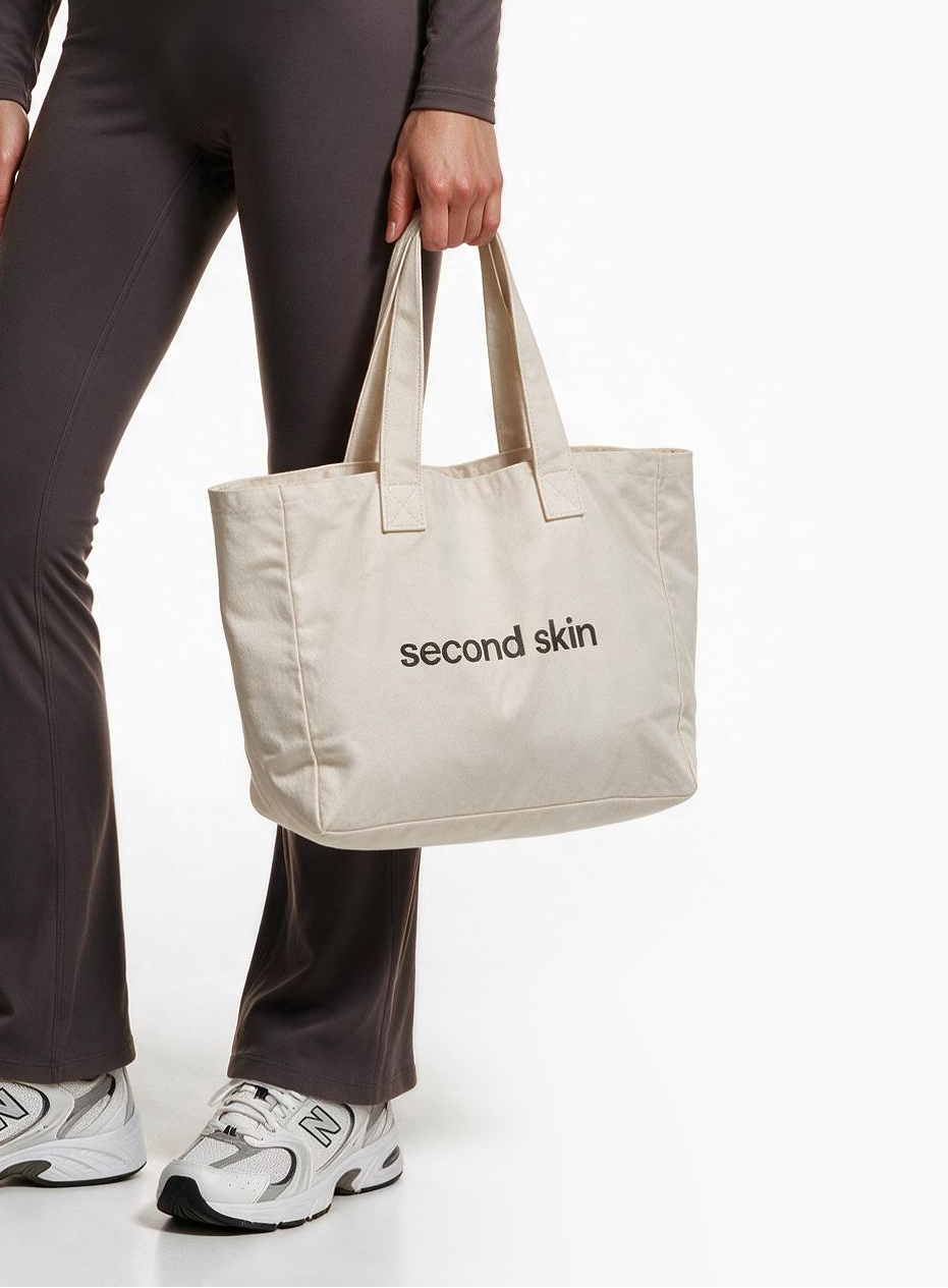 Second Skin Studio High-Waisted Bootcut Legging Mushroom